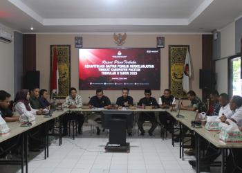 Rapat Pleno Terbuka Rekapitulasi PDPB Triwulan II