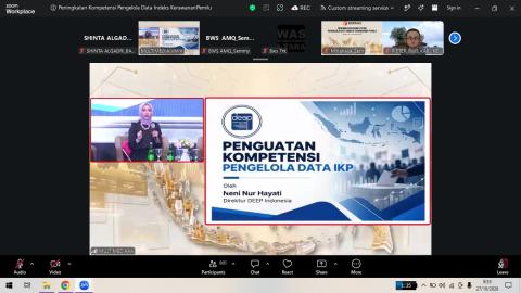 Bawaslu Pacitan Perkuat Kesiapan Pengelolaan Data IKP untuk Pengawasan Pemilu 2029