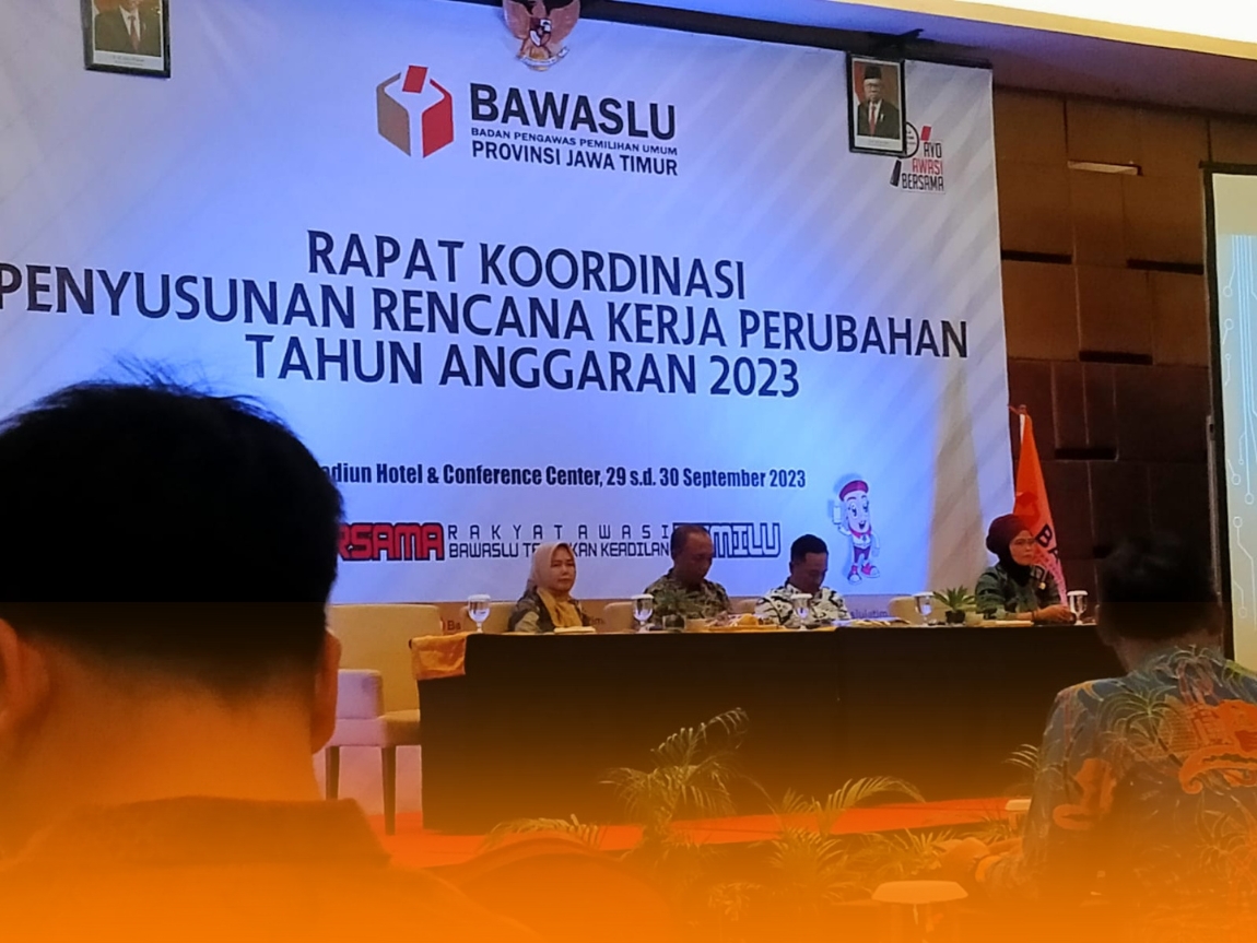 Hadiri Rakor Bawaslu Provinsi. Syamsul Bersama Jajarannya Siap Segera Jalankan Arahan Rencana Kerja Perubahan 2023