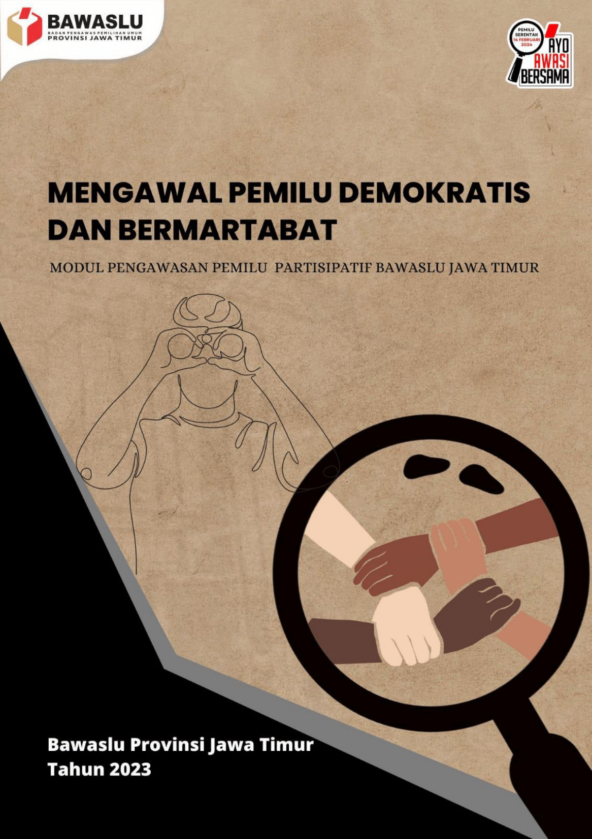 Modul Pengawasan Pemilu Partisipatif Bawaslu Jawa Timur Tahun 2023