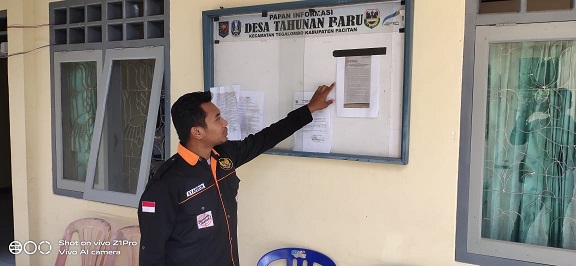 Maksimalkan Perekrutan PPKD, Panwas Kecamatan Tegalombo Sebarkan Poster Lewat Sosial Media.