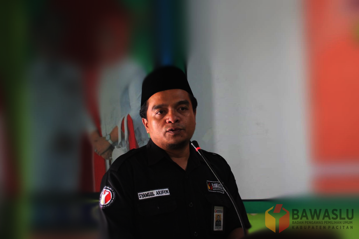 Bawaslu Pacitan Ingatkan Paslon Bupati Tak Berkampanye Di Tempat Ibadah