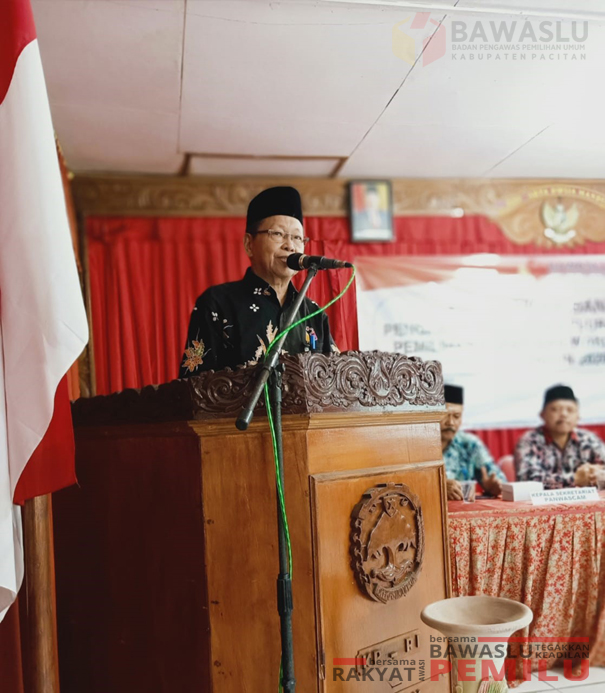 Kuatkan sayap pengawasan, 171 Pengawas Kelurahan/Desa se-kabupaten Pacitan Resmi Di lantik