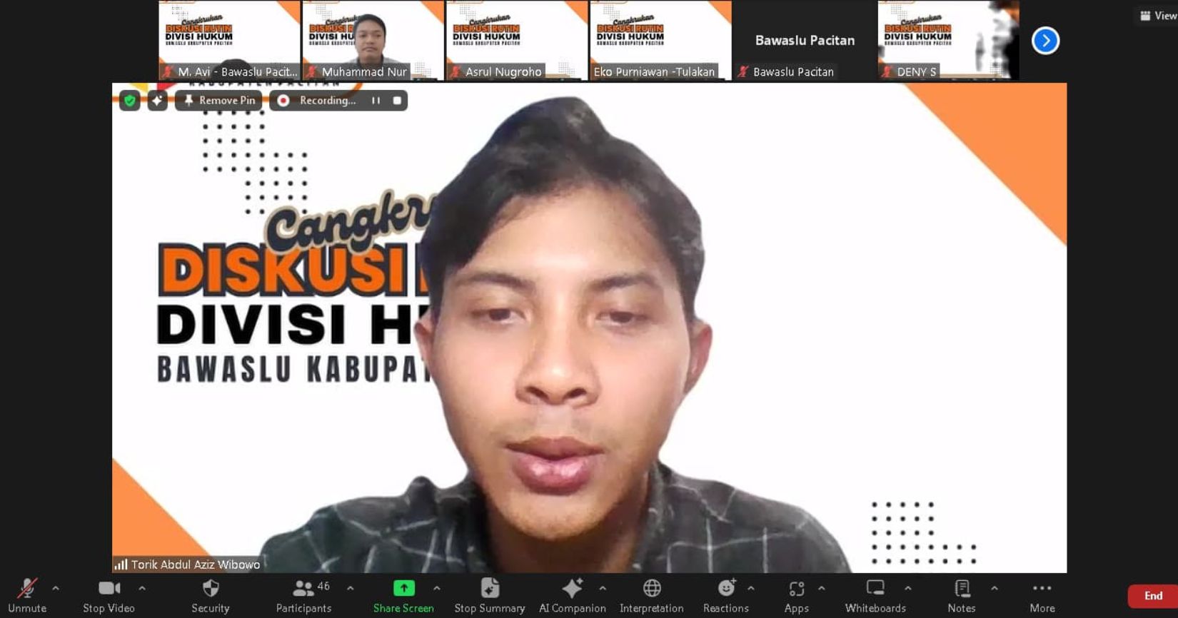 Diskusi Rutin Hukum 1