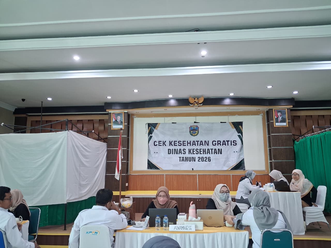 Bawaslu Pacitan Ikuti Cek Kesehatan Gratis, Dukung Upaya Deteksi Dini Gangguan Kesehatan