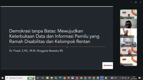 Perkuat Keterbukaan Informasi, Humas Bawaslu Didorong Jadi Jembatan Keadilan bagi Masyarakat