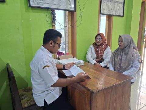 Bawaslu Kabupaten Pacitan Laksanakan Uji Petik PDPB di Tiga Desa di Kecamatan Arjosari