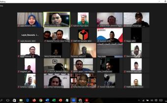 Pengawasan Tahapan Pencalonan DPD Vermin Perbaikan Kedua, Bawaslu Provinsi Jatim gelar rakernis melalui Zoom Meet