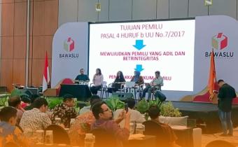Hadapi Masa Kampanye, Bawaslu Pacitan Ikuti Rakornas Bersama Seluruh Bawaslu Se-Indonesia.