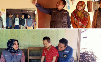 Bawaslu Pacitan Patroli Pengawasan Kawal Hak Pilih ke Penyandang Disabilitas