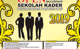 Open Recruitment Sekolah Kader Pengawasan Partisipatif