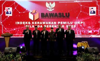 Launching IKP Pilkada 2020, Maruf Amin berikan wejangan kepada Bawaslu dan Jajarannya