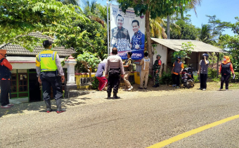 Panwaslu Sudimoro Tertibkan APS Pilkada Pacitan