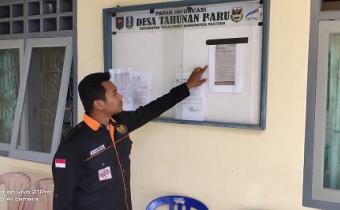 Maksimalkan Perekrutan PPKD, Panwas Kecamatan Tegalombo Sebarkan Poster Lewat Sosial Media.