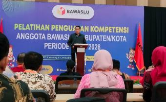 Pastikan Anggota Bawaslu Kab/Kota Siap Mengawasi Pemilu, Bawaslu RI Bekali dengan 5 Kompetensi Dasar