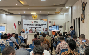 Bawaslu Kabupaten Pacitan Hadiri Rakor Penguatan Kelembagaan