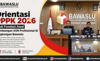 Orientasi PPPK 2026 Jadi Fondasi Awal Membangun ASN Profesional di Lingkungan Bawaslu