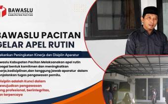 Bawaslu Pacitan Gelar Apel Rutin, Tekankan Peningkatan Kinerja dan Disiplin Aparatur
