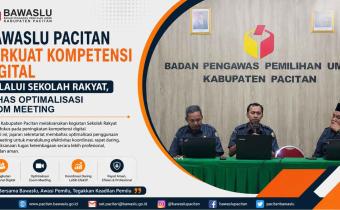 Bawaslu Pacitan Perkuat Kompetensi Digital melalui Sekolah Rakyat, Bahas Optimalisasi Zoom Meeting