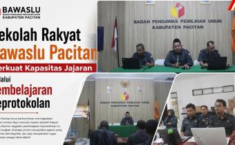 Sekolah Rakyat Bawaslu Pacitan Perkuat Kapasitas Jajaran melalui Pembelajaran Keprotokolan